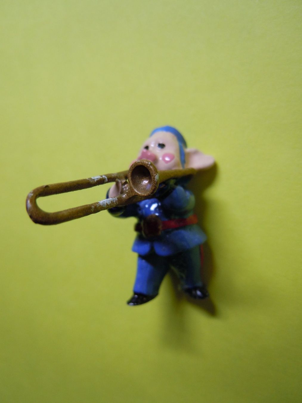 Statuette: Schweine Musik aus Blei Handbemalt – Usato da Luzern venduto da Baumli1 5