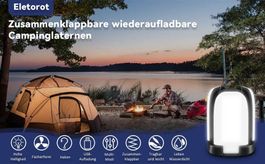 Campinglampe 3 Lichtmodi&USB Led Leuchte