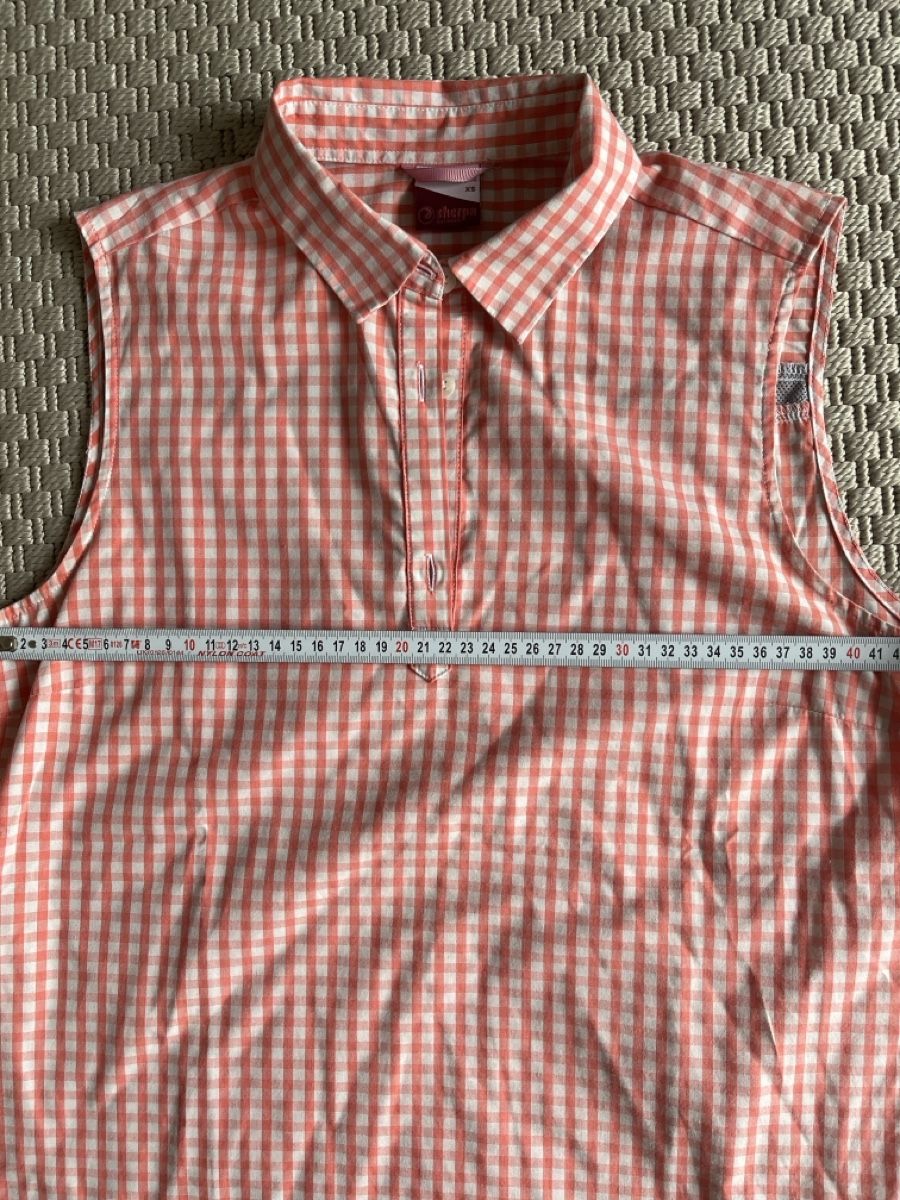 Sherpa Blusen: Sherpa Hemd Karo Ärmellos, XS – Gebraucht aus Solothurn von Bobesch08 4