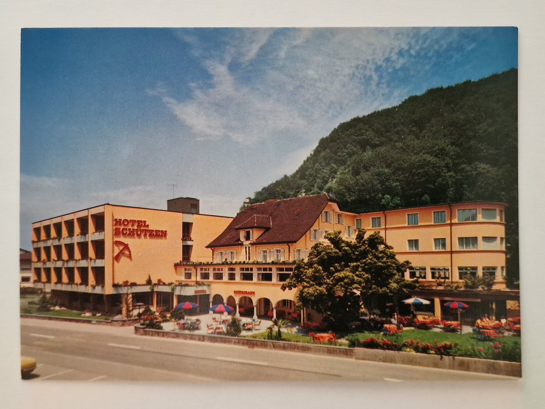Cartoline postali: Hotel Restaurant Schützen Stansstad – Usato da Rüegsauschachen venduto da Hbru