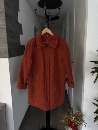 Veste Kingfield matelassée orange, taille 42!