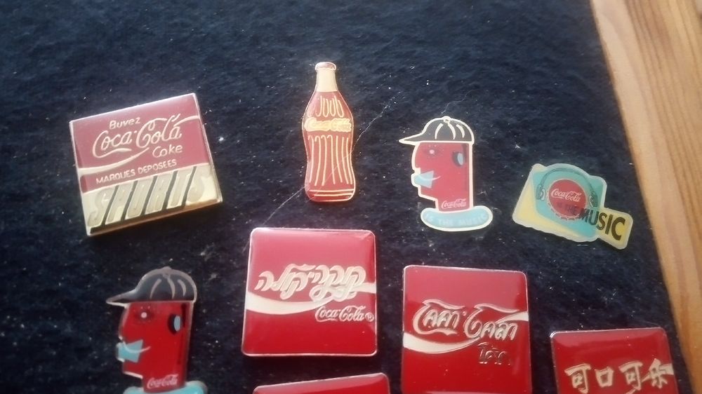 Coca-Cola Plaketten & Abzeichen: Coca-Cola Pins, seltene Sammlung, diverse Länder, Top! – Gebraucht aus Belp von Guadalupe84 3