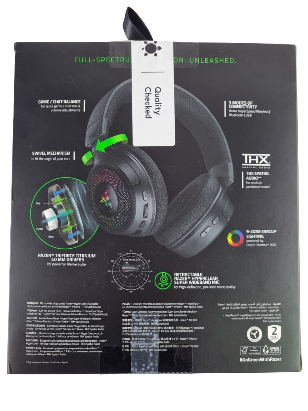 Razer Casques audio: Razer Kraken V4 – Neuf (Voir description) à Wangen b. Olten par Restwert_Wangen 5