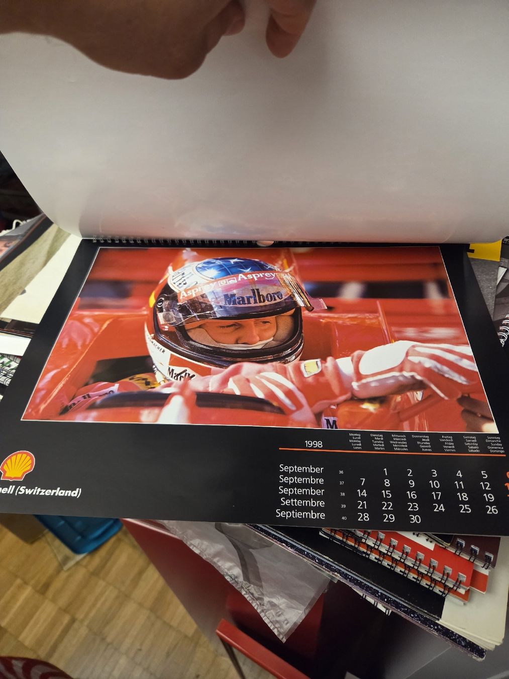 Ferrari Calendriers: Shell Ferrari Kalender 1998 – D'occasion à Wetzikon ZH par AmacherM 9