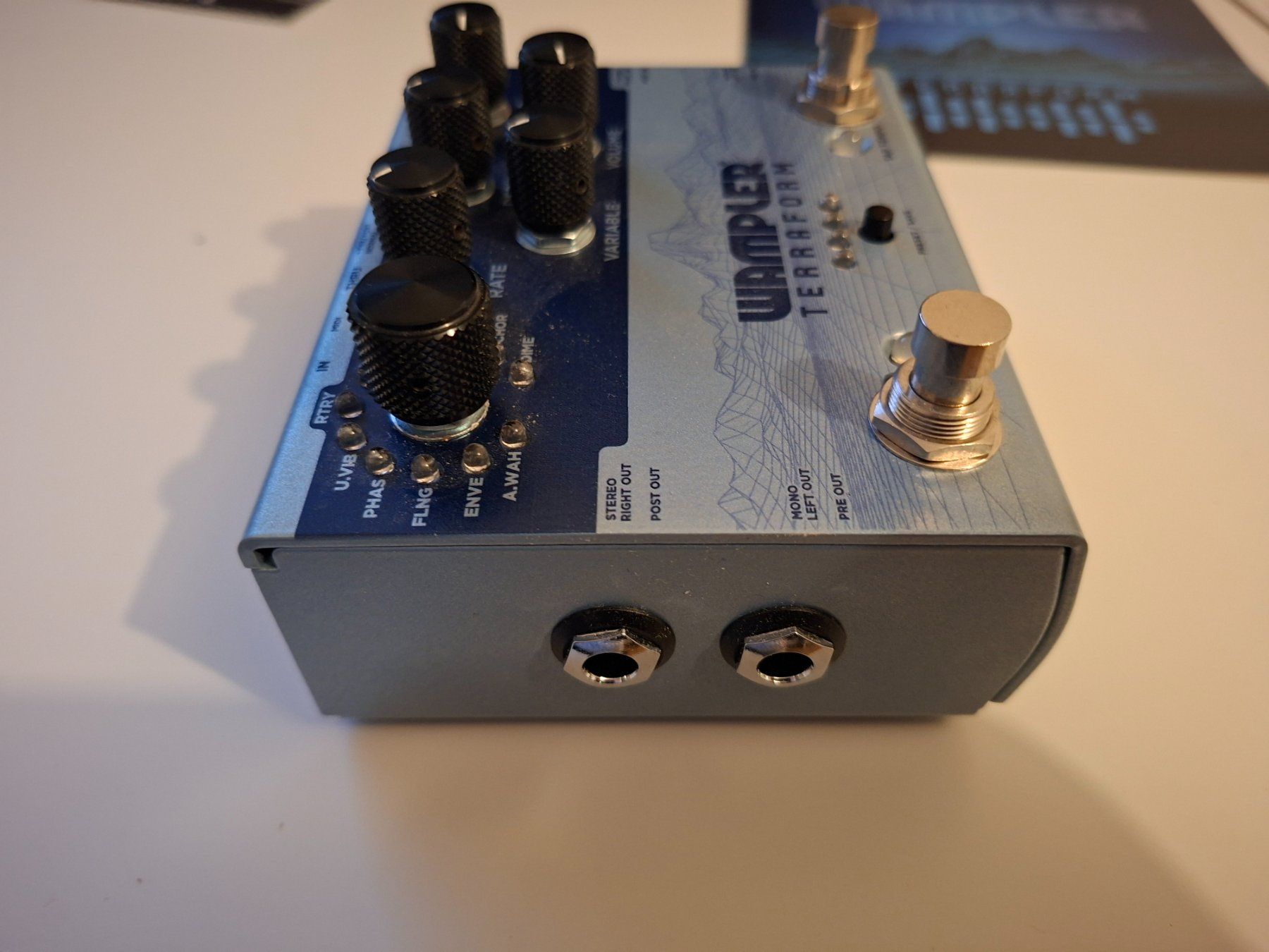 Wampler Strumenti musicali: Wampler Terraform – Multi-Modulation Pedal – Box & MIDI Adap – Nuovo (secondo la descrizione) da Niederrohrdorf venduto da sil_lp26 2