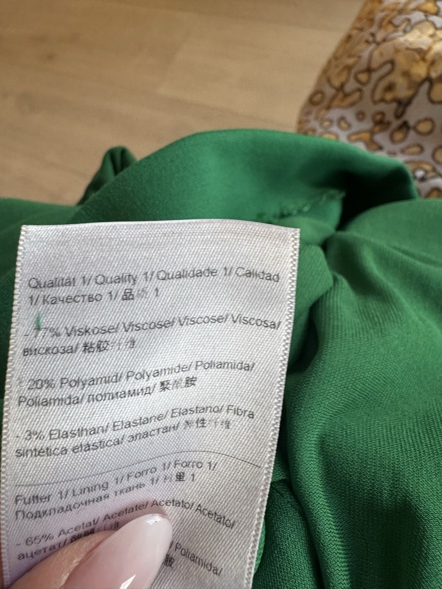 Escada Vestiti: Escada Kleid, Grösse 36, Grün – Usato da Baar venduto da Tg161072 4