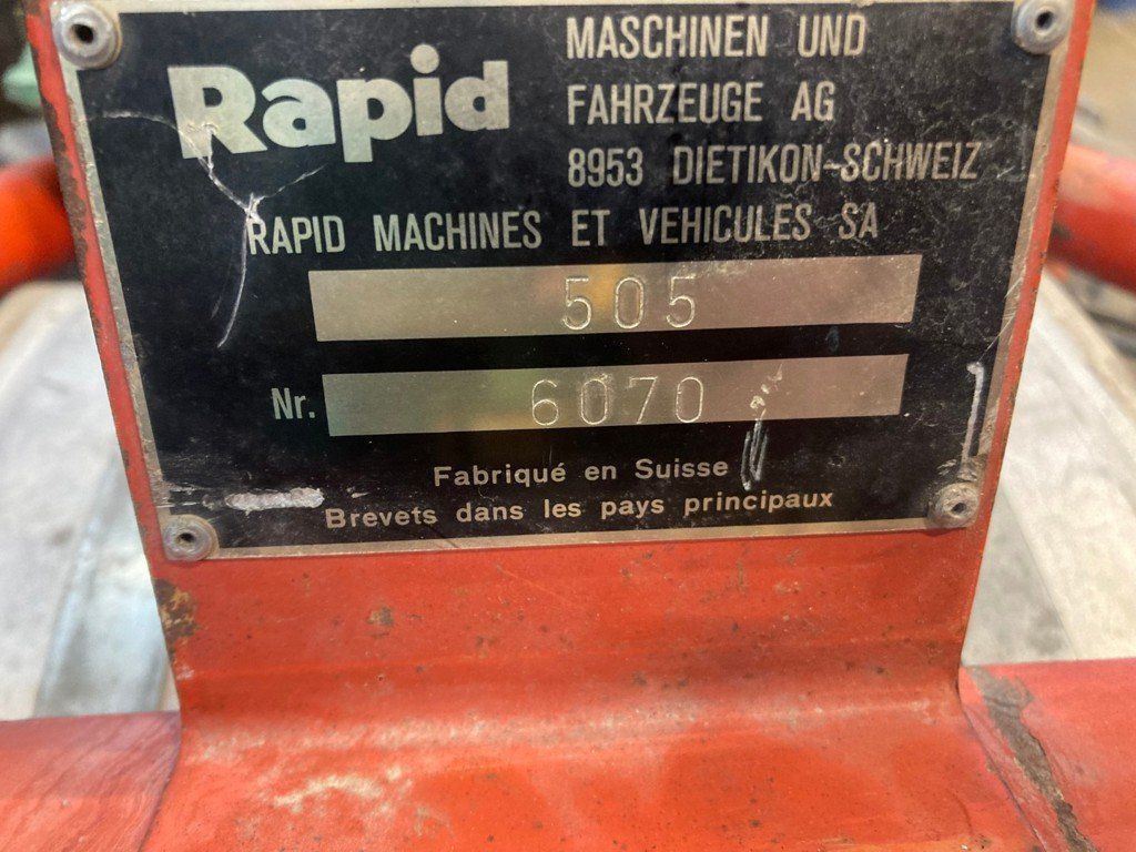 Rapid Toutes les machines: Rapid Motormäher 505 – Défectueux à Landquart par Roaebla 3