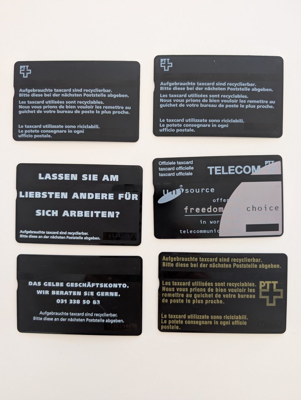 Schede telefoniche: Telefonkarten PTT_Telecom – Usato da Jegenstorf venduto da nad_6gms 3