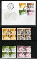 2013 Tiere auf dem Bauernhof FDC + Viererblöcke ET SBK 84.60