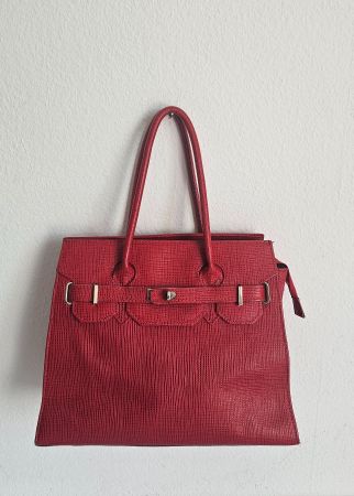 *GENUINE LEATHER BORSE IN PELLE*Leder Damen Handtasche
