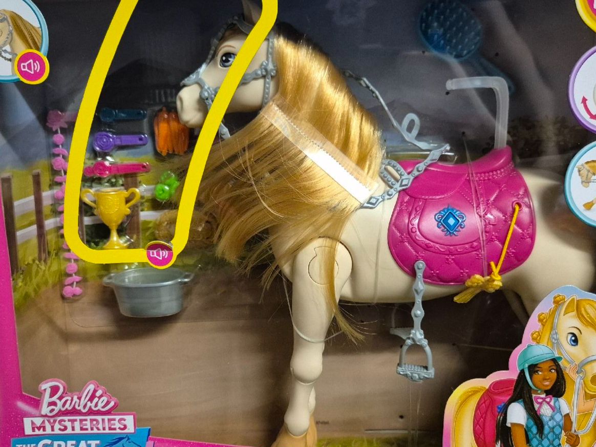 Disney Bambole: Barbie Pferd – Nuovo e nell'imballaggio originale da Altendorf venduto da caj_hry2
