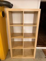 IKEA KALLAX Regal 2×4  Braun / Holzoptik