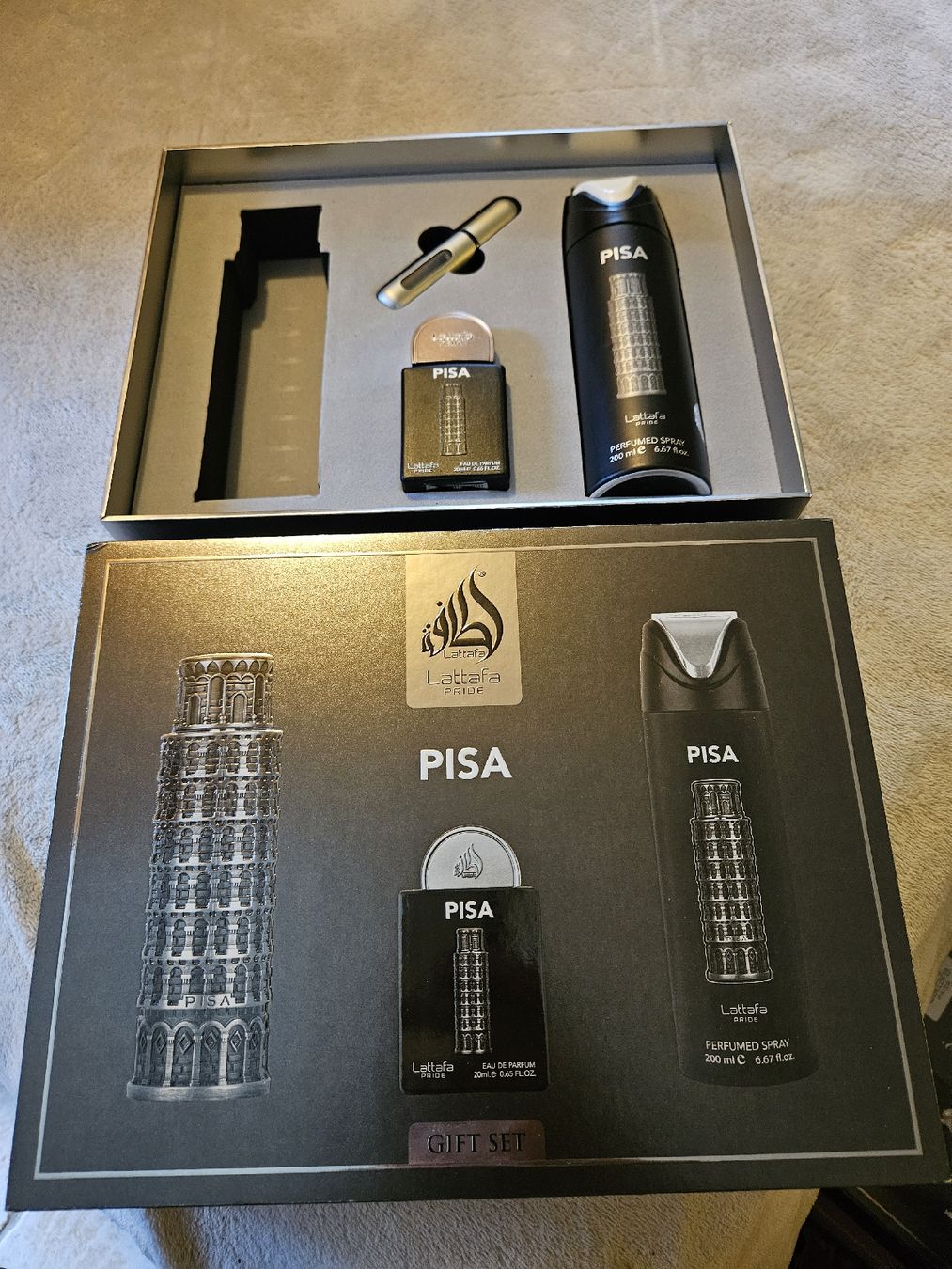 Lattafa Parfum & Eau de Toilette: Lattafa Pride "Pisa" Duo Set – Neu (gemäss Beschreibung) aus Gryon von Mike_Decants