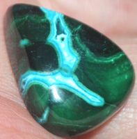 Cabochon L-1508 – Azurit Malachit – 19x15mm