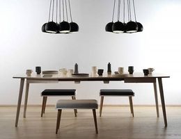 Ausziehbarer Esstisch / Table extensible Design NAM-NAM