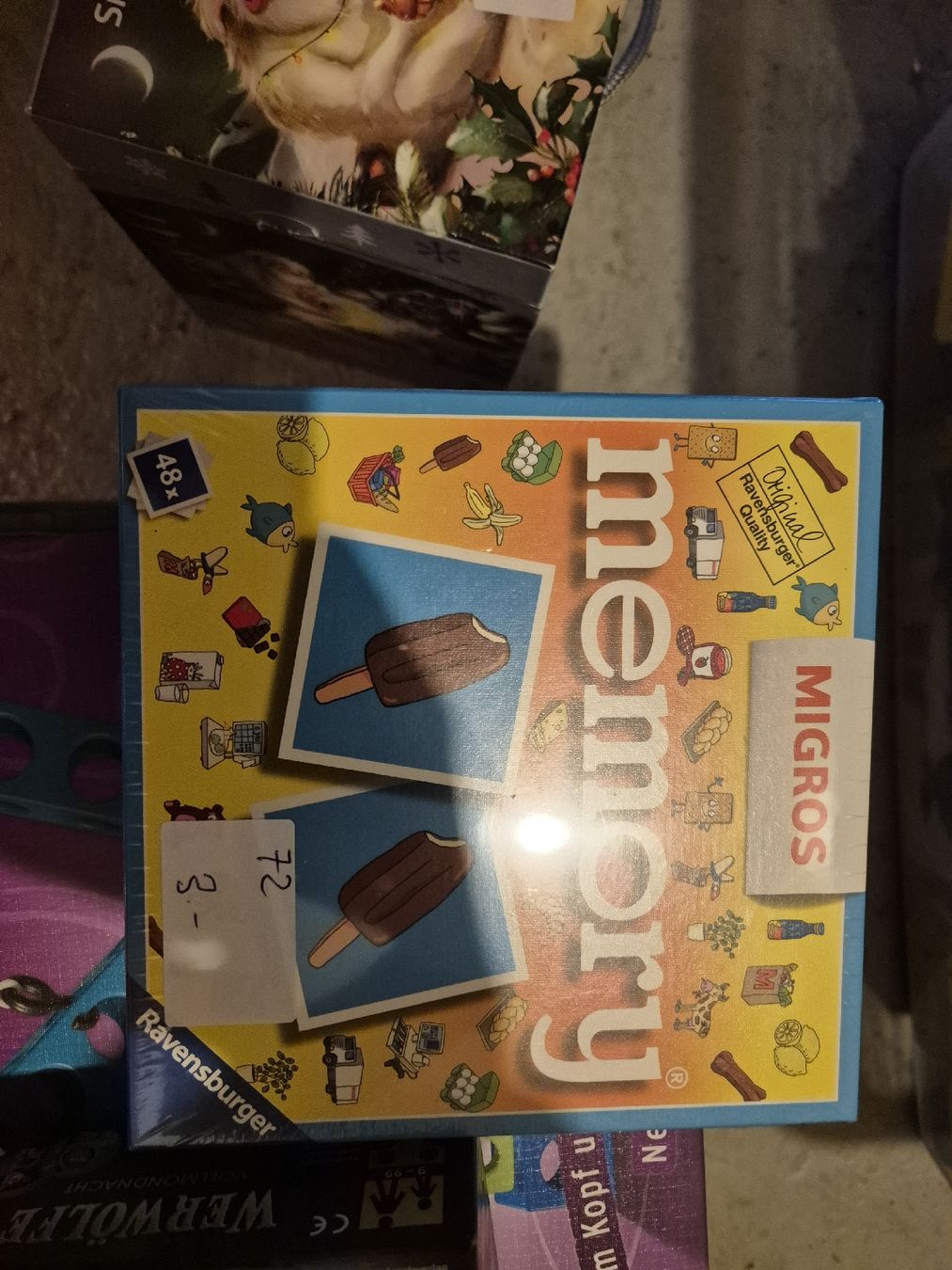 Migros Spiele: Ravensburger Memory, Migros Edition, Komplett! Top! – Neu (gemäss Beschreibung) aus Windisch von Europapark18