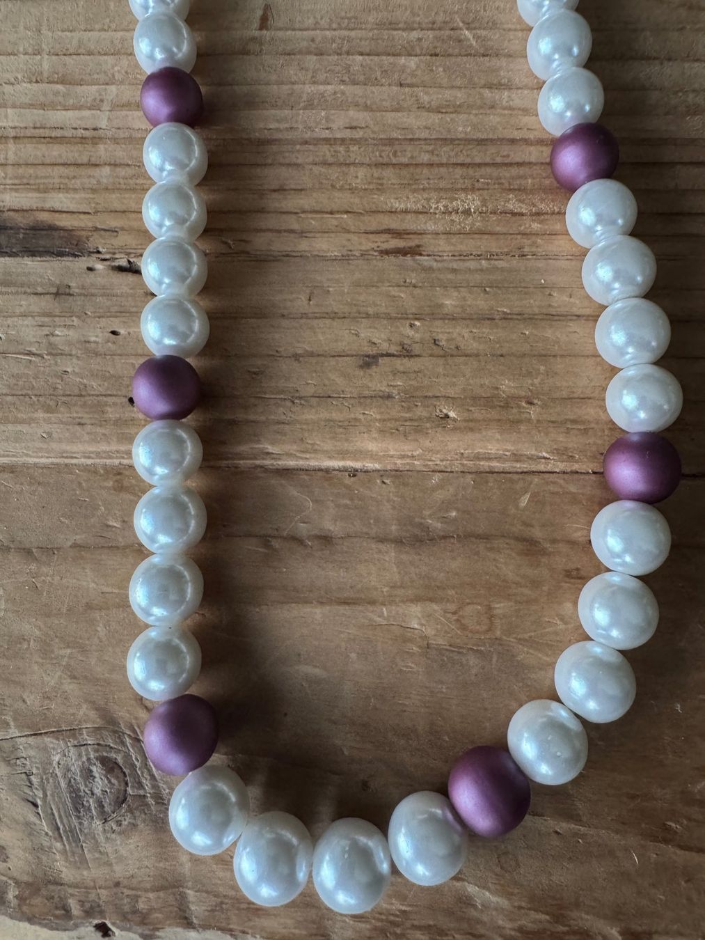 Catenine: Vintage Perlenkette 34 cm – Usato da Kirchdorf AG venduto da coco123