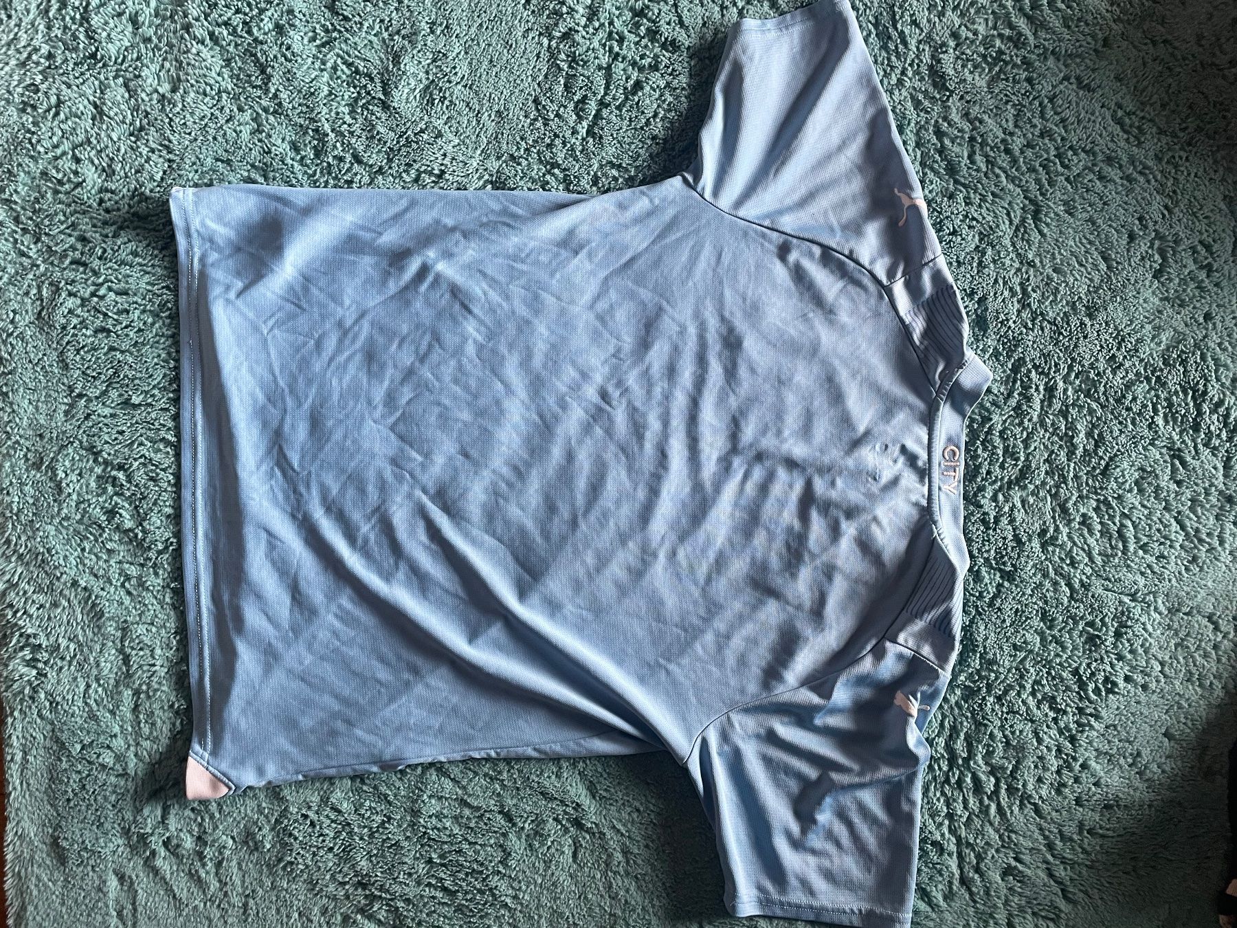 Puma Canottiere & Pantaloni: Maillot Manchester city taille M – Usato da Monts-de-Corsier venduto da mol_tf27 1