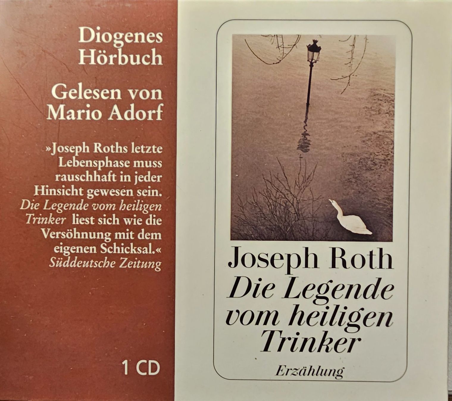 Livres audio: Joseph Roth - Die Legende vom heiligen Trinker – D'occasion à Wahlen b. Laufen par Cg10