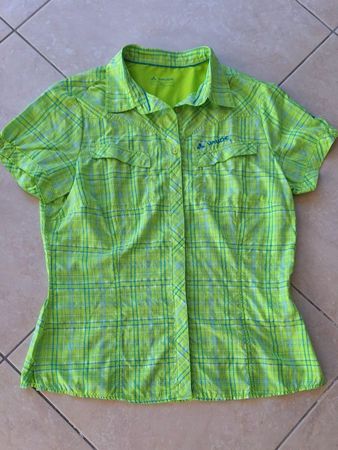 VAUDE Bluse Wanderbluse Kurzarm Gr. 42/L