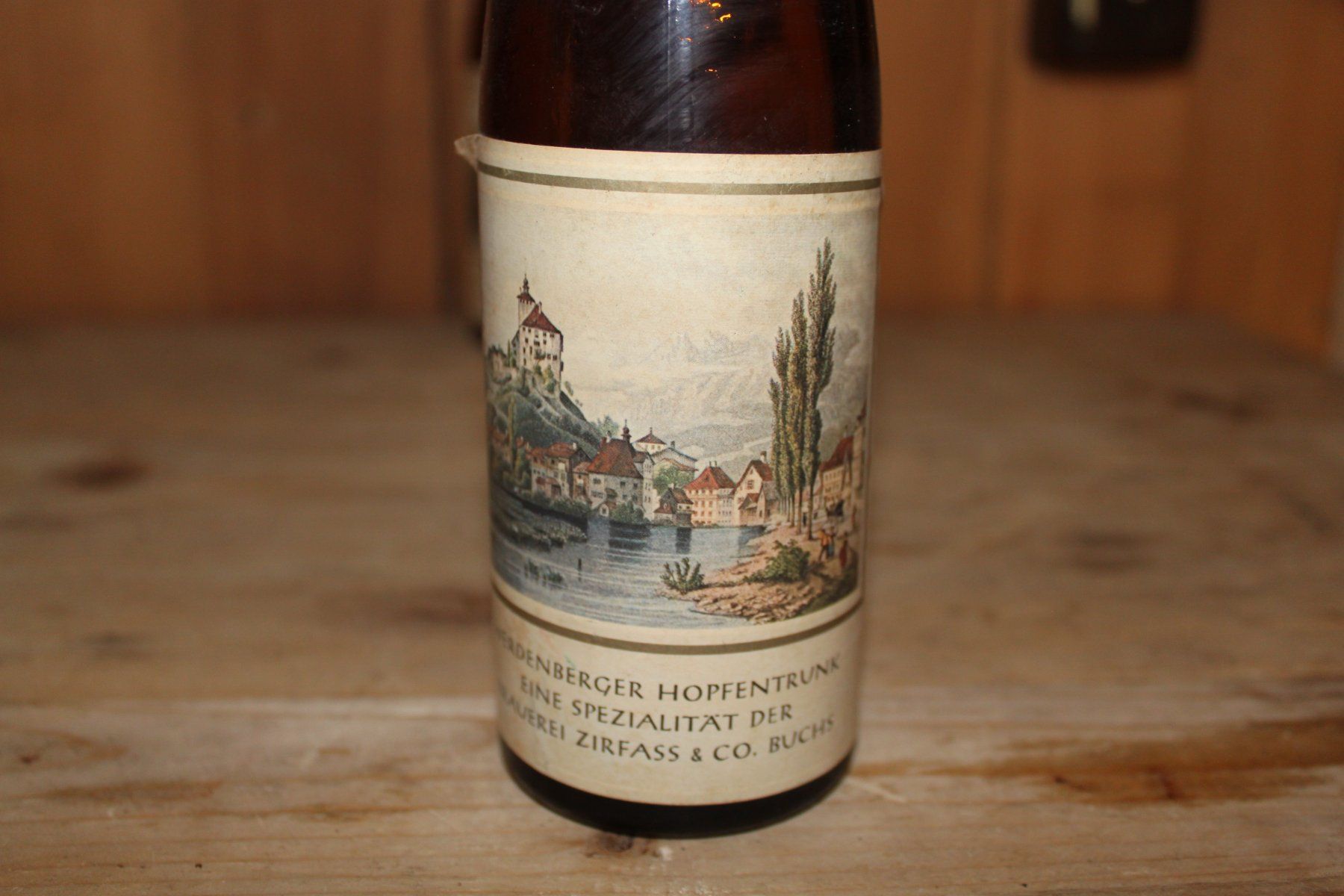 Gläser, Krüge & Flaschen: Brauerei Zirfass & Co. Buchs – Gebraucht aus Domat-Ems von Oiteli68 1