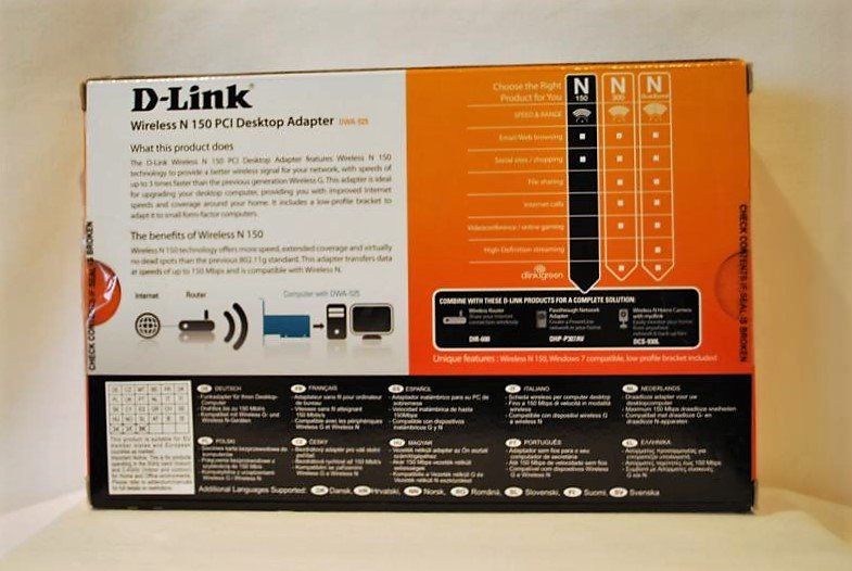 Dlink Laufwerke & Adapter: D-Link Wireless N 150 PCI Desktop Adapter DWA-525 – Neu und originalverpackt aus Alterswil FR von Maylea01 1