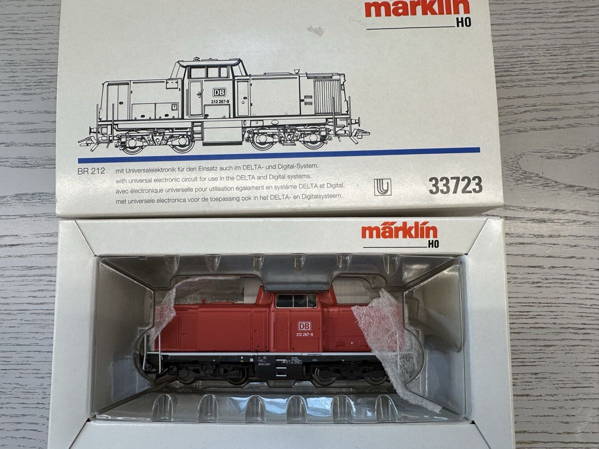 Märklin Modelleisenbahnen: Märklin 33723 DB BR 212 mfx digital – Gebraucht aus Lupsingen von New-Haven 6