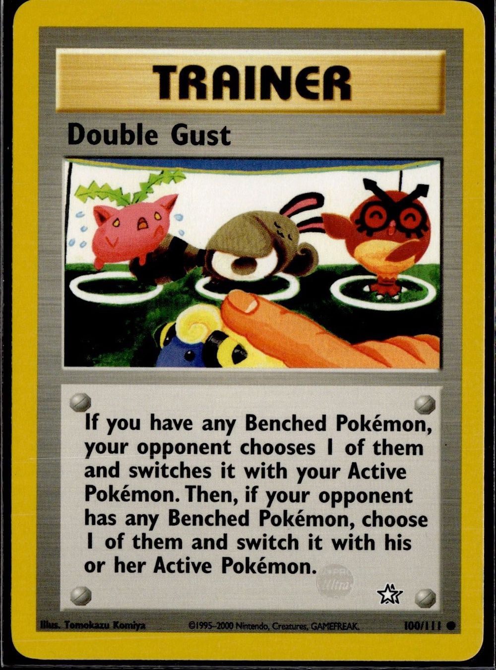 Pokémon Sammelbilder & Trading cards: double gust 100/111 Base Set – Gebraucht aus Zürich von pokemon_cards