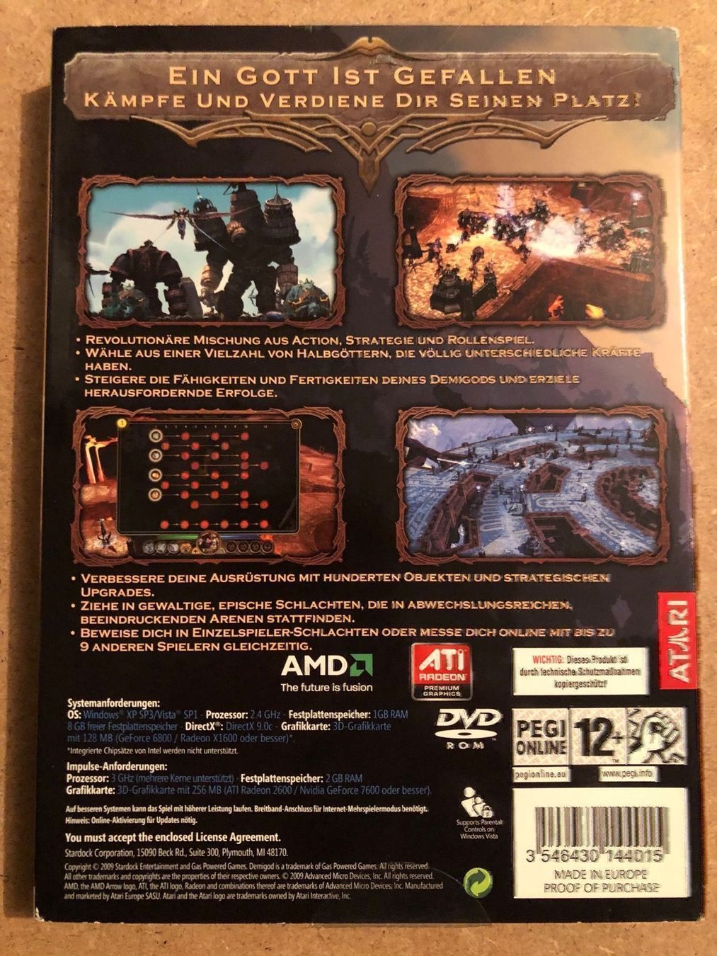 Giochi: Demigod für PC – Usato da Kestenholz venduto da Inna09 1