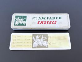 Bleistiftdose Vintage Blechdose A. W. Faber Castell