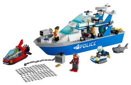 Lego 60277 "Le bateau de patrouille de la police"