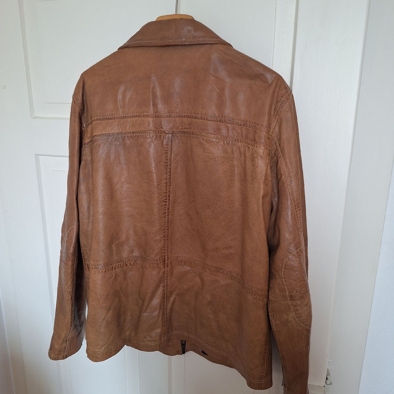 Jacken: Lamm Nappaleder, Lederjacke, Gr. L, braun – Gebraucht aus Winterthur von Goldpipau 7