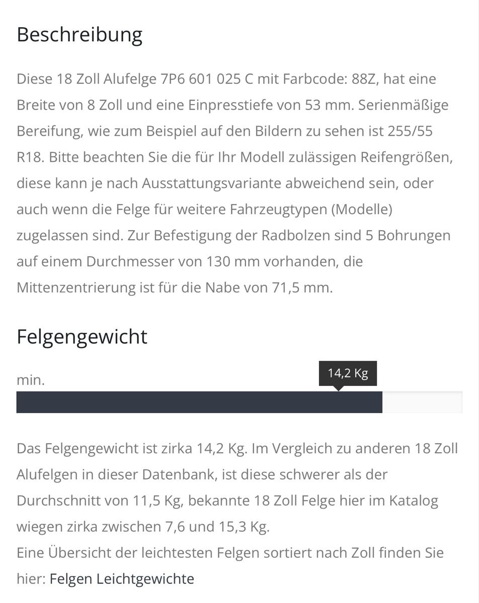Volkswagen Cerchioni: Original VW Felgen mit Reifendruck Sensor – Usato da Basel venduto da sam_7gsy 5