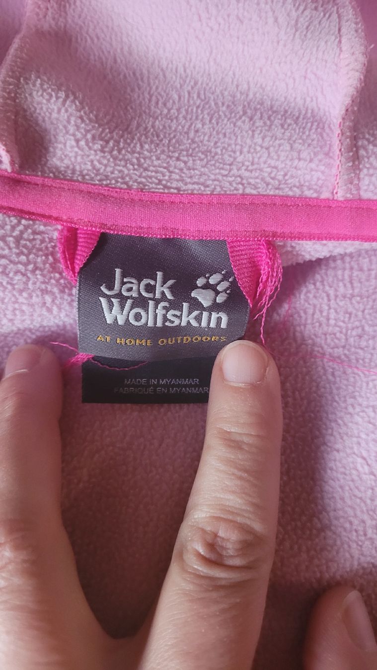 Jack Wolfskin Giacche & Cappotti: Jack Wolfskin Softshelljacke Pink Grösse 140  – Usato da Warth venduto da aussieaussie 3