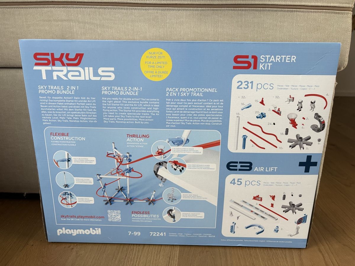 Playmobil Giocattoli: NEU Geschenkidee ab 7: Playmobil Sky Trails Kugelbahn-Set – Nuovo e nell'imballaggio originale da Schaffhausen venduto da Miorajah 1
