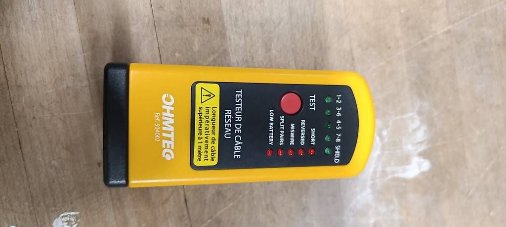 Misurare: Testeur câble réseau – Nuovo e nell'imballaggio originale da Montreux venduto da rao_r66l 1