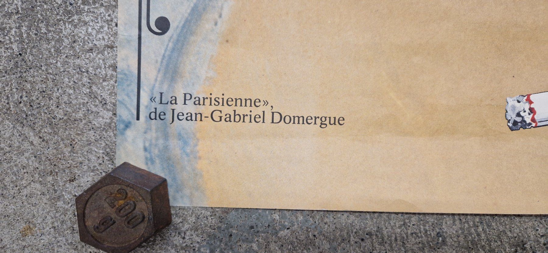 Foto & Immagini: ZIGGARETTEN PLAKAT PARISIENNE – Usato da Bilten venduto da Mic2022 1