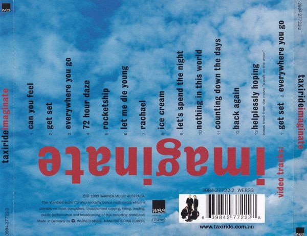 CD: CD Taxiride - Imaginate (1999) – Usato da Möriken AG venduto da mineralia 1