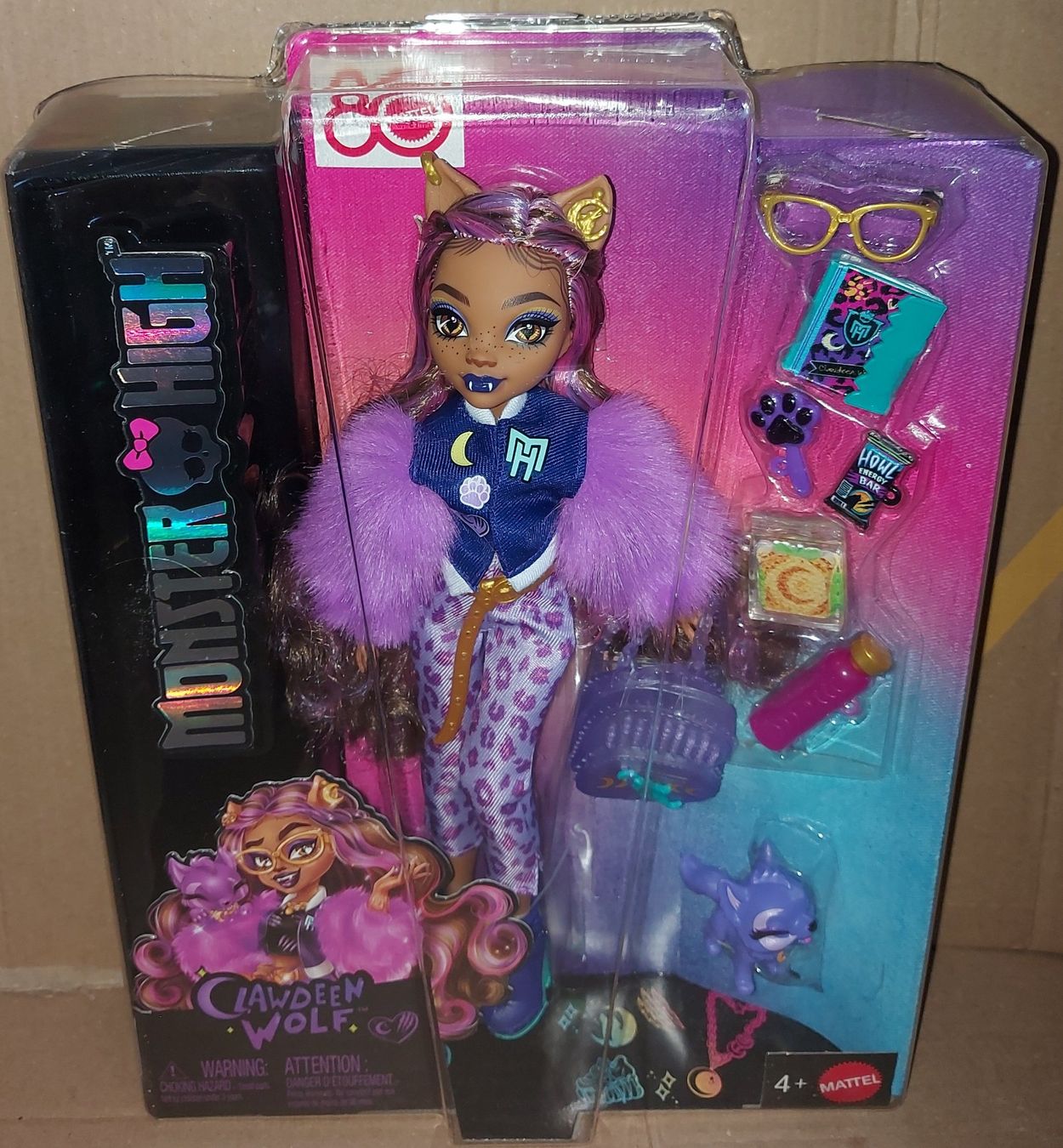 Bambole: Poupée Monster High CLAWDEEN WOLF,2025,Neuve – Nuovo e nell'imballaggio originale da Ecublens VD venduto da Magic_Island