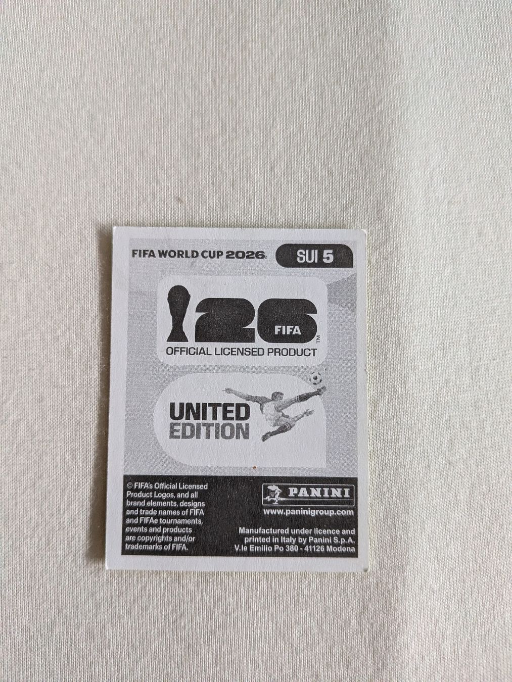 Panini Carte collezionabili: Panini Bild SUI 5 – Nuovo (secondo la descrizione) da Eschenbach SG venduto da SanFranciscoCalifornia 1