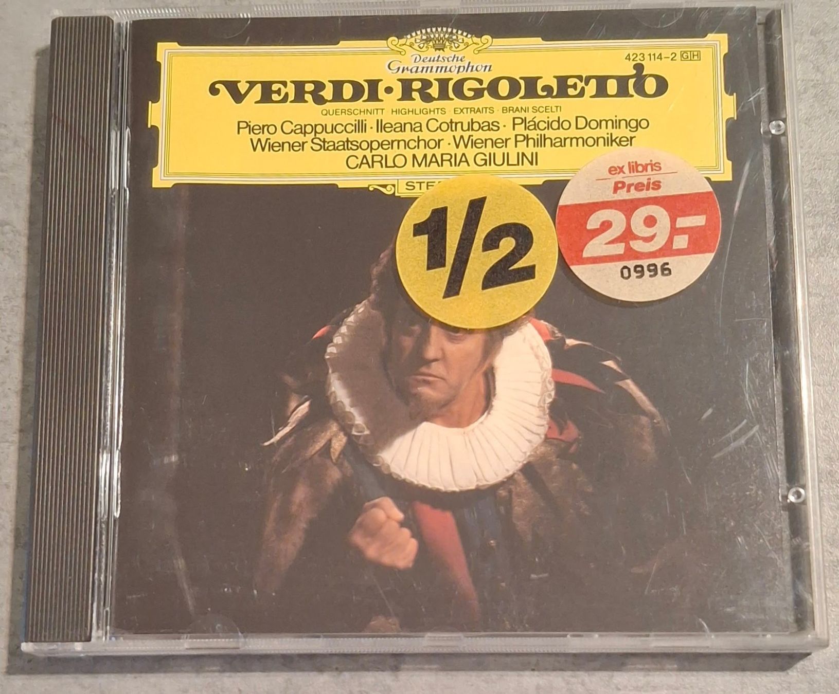 CD: Giuseppe Verdi - Rigoletto – Usato da Reinach BL venduto da Chela04 3