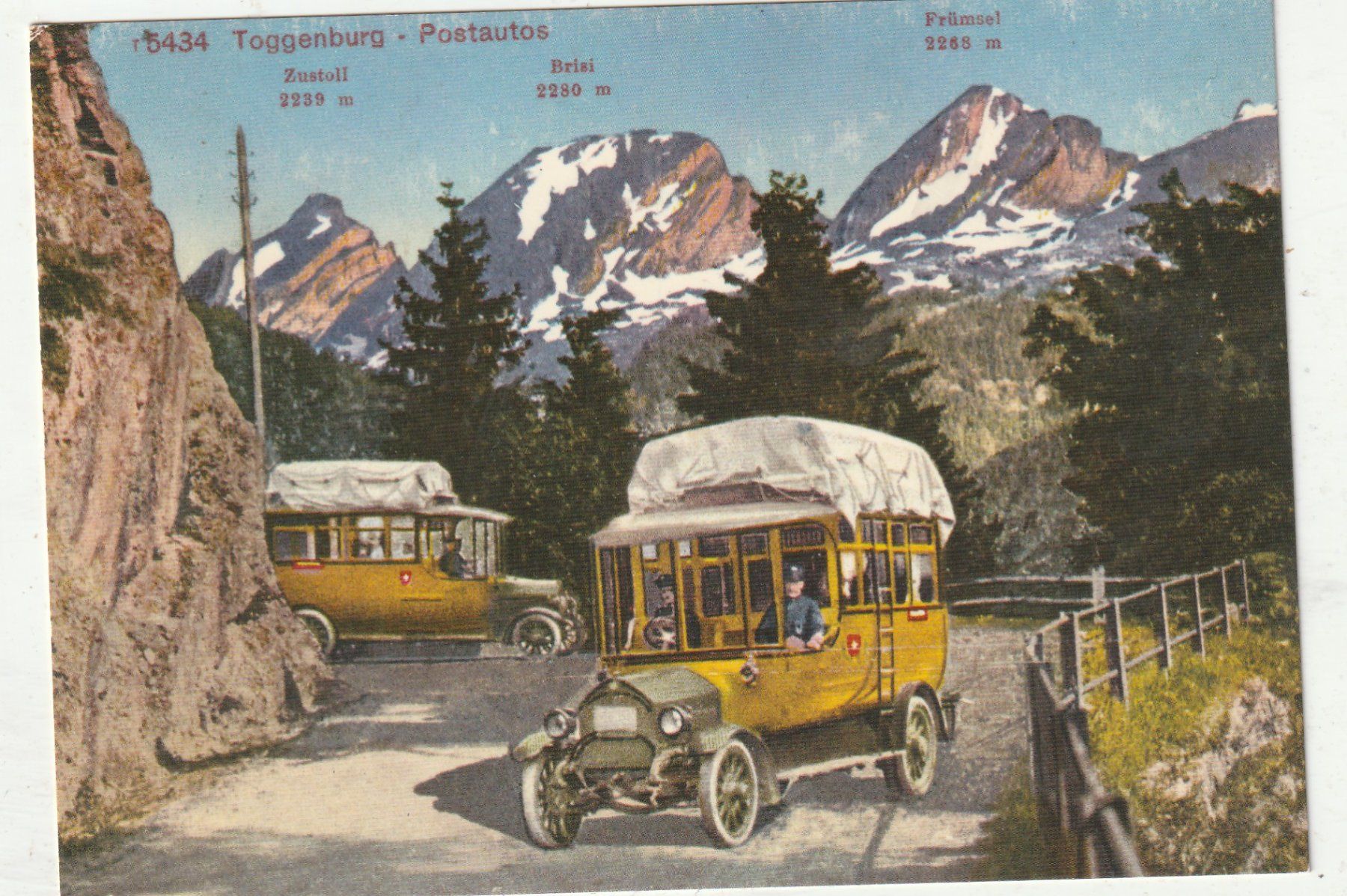 Cartoline postali: Toggenburg Postautos damals – Usato da Lumbrein venduto da made02