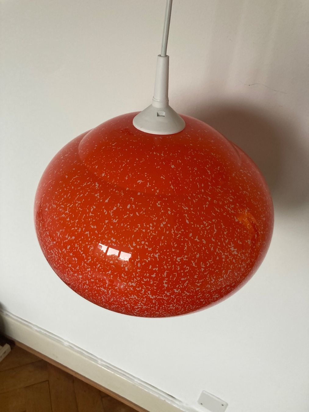 Lampadari & plafoniere: Vintage Orange Deckenlampe – Usato da Basel venduto da fischstaeblii