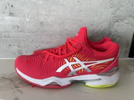 ASICS Tennis Shoes pink size 41.5 like new 