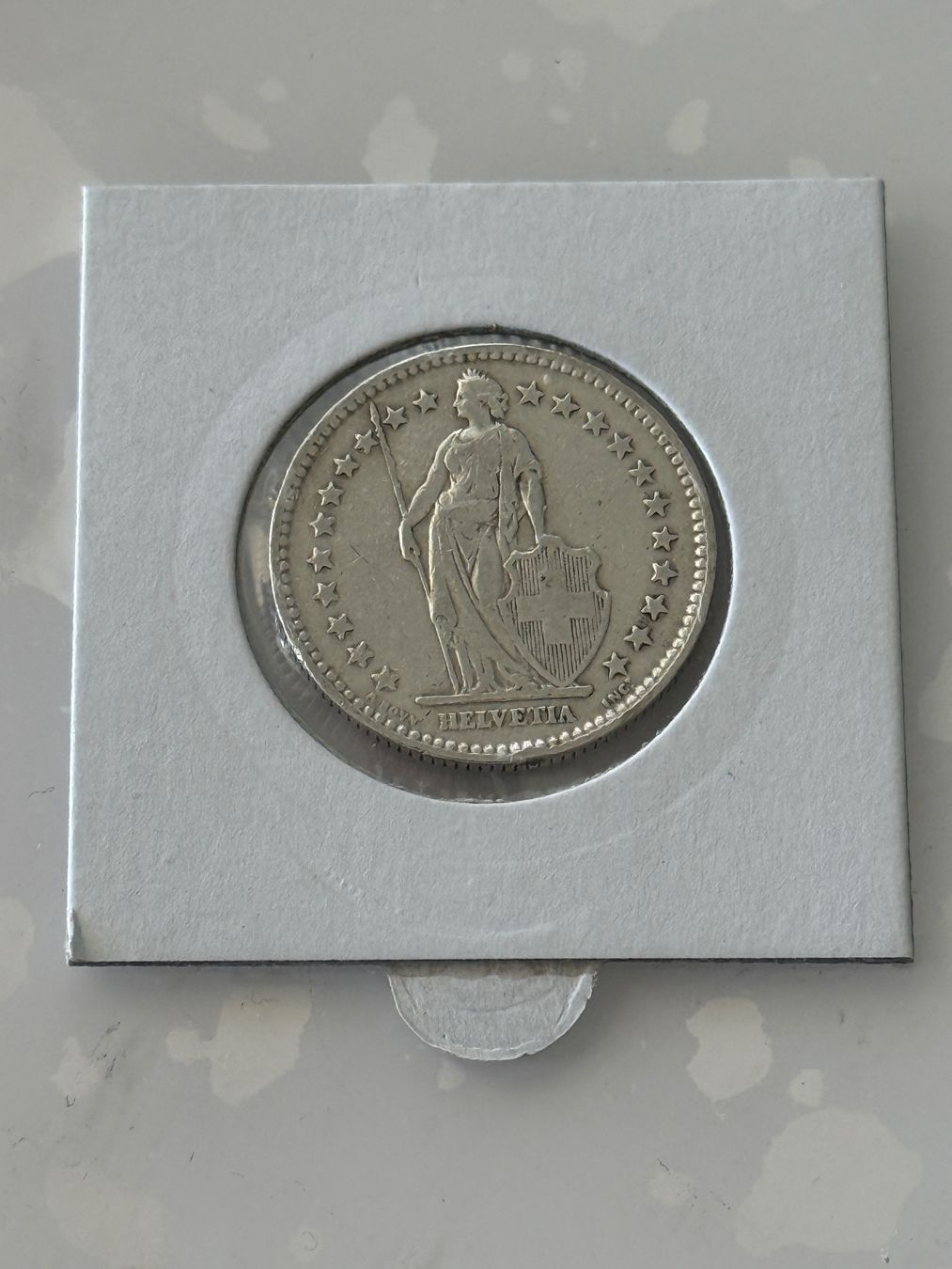 Tutti le monete: 2 Franken 1914  Rar – Usato da Wallisellen venduto da SWISS_SILVER1