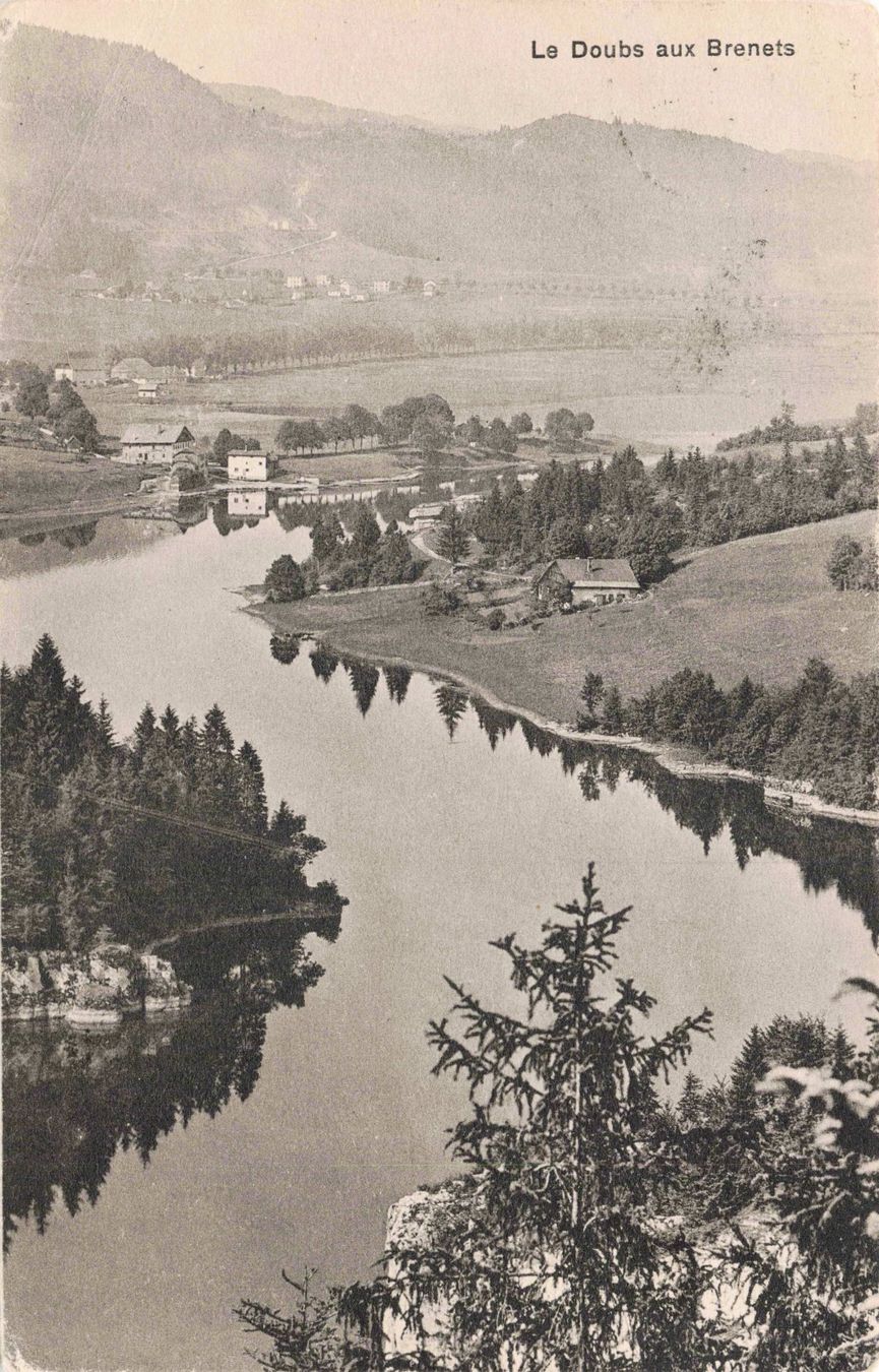 Ansichtskarten: Le doubs aux brenets – Gebraucht aus Biasca von Blenio71