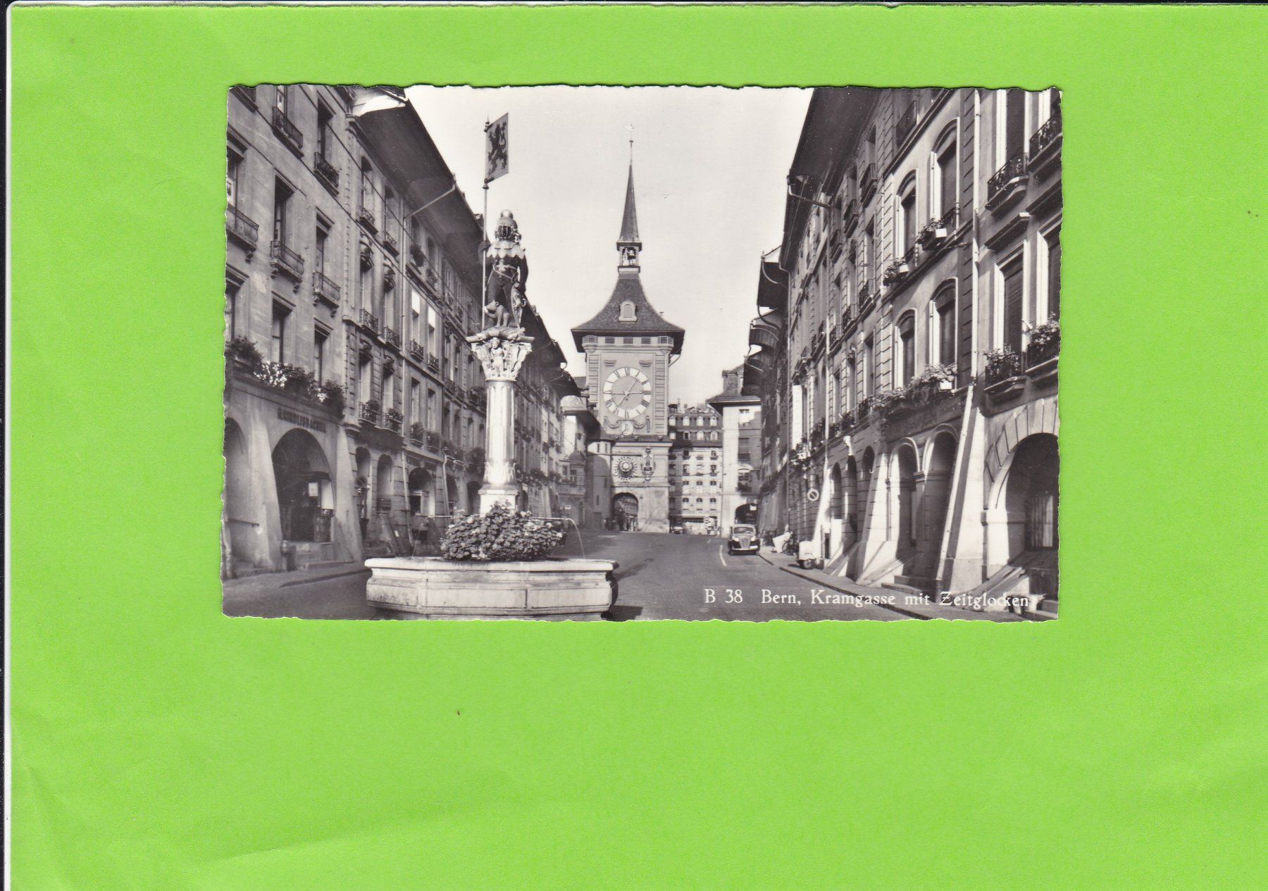 Cartes postales: Bern-Kramgasse-Oldtimer – D'occasion à St. Peterzell par neckertal
