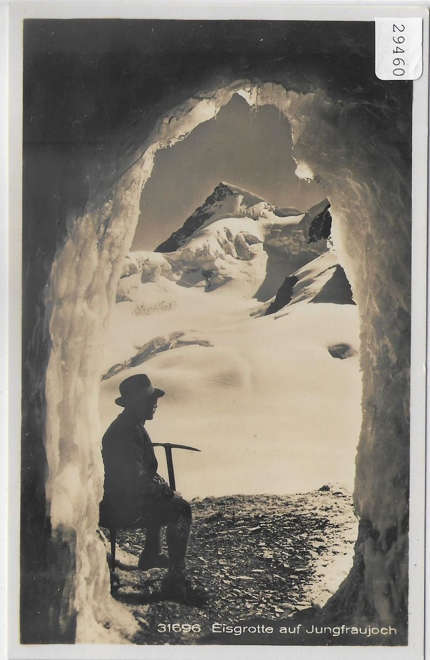 Cartoline postali: Eisgrotte auf Jungfraujoch – Usato da Ettingen venduto da Kartenplanet