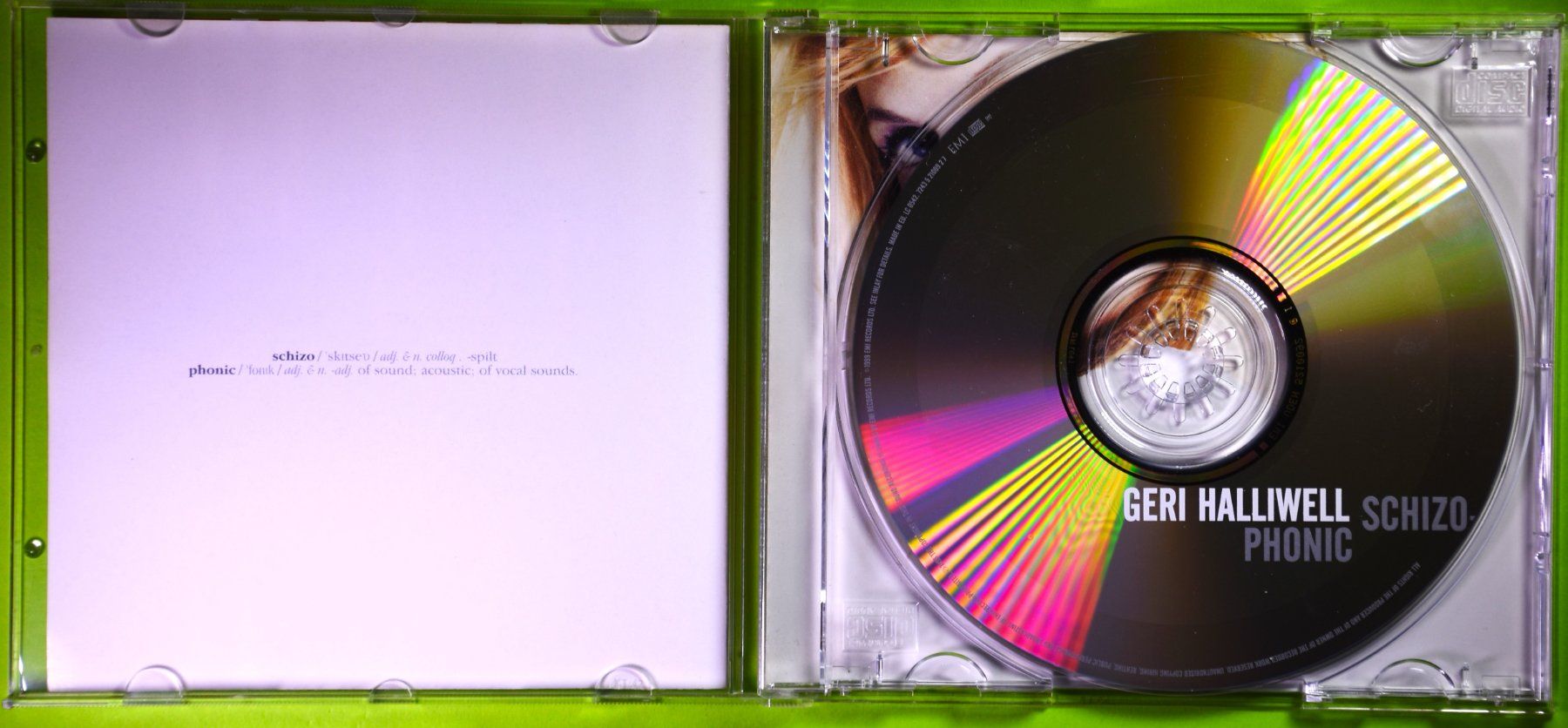 CDs: GERI HALLIWELL  /  SCHIZOPHONIC – Neu (gemäss Beschreibung) aus Luzern von piro12 2