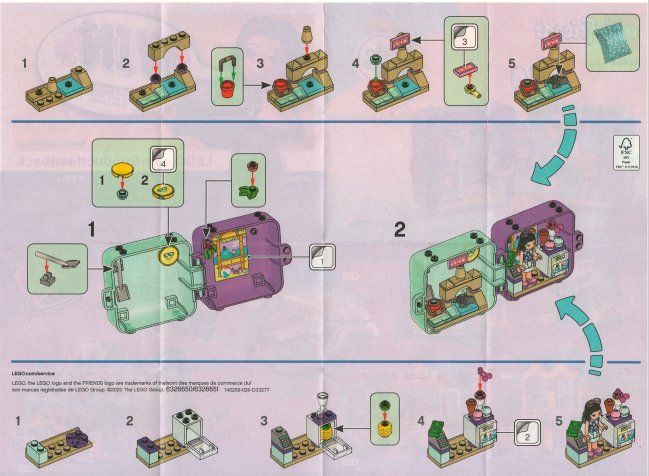 Lego Giocattoli: LEGO 41414 - Bauanleitung – Usato da Wetzikon ZH venduto da Bambiskus